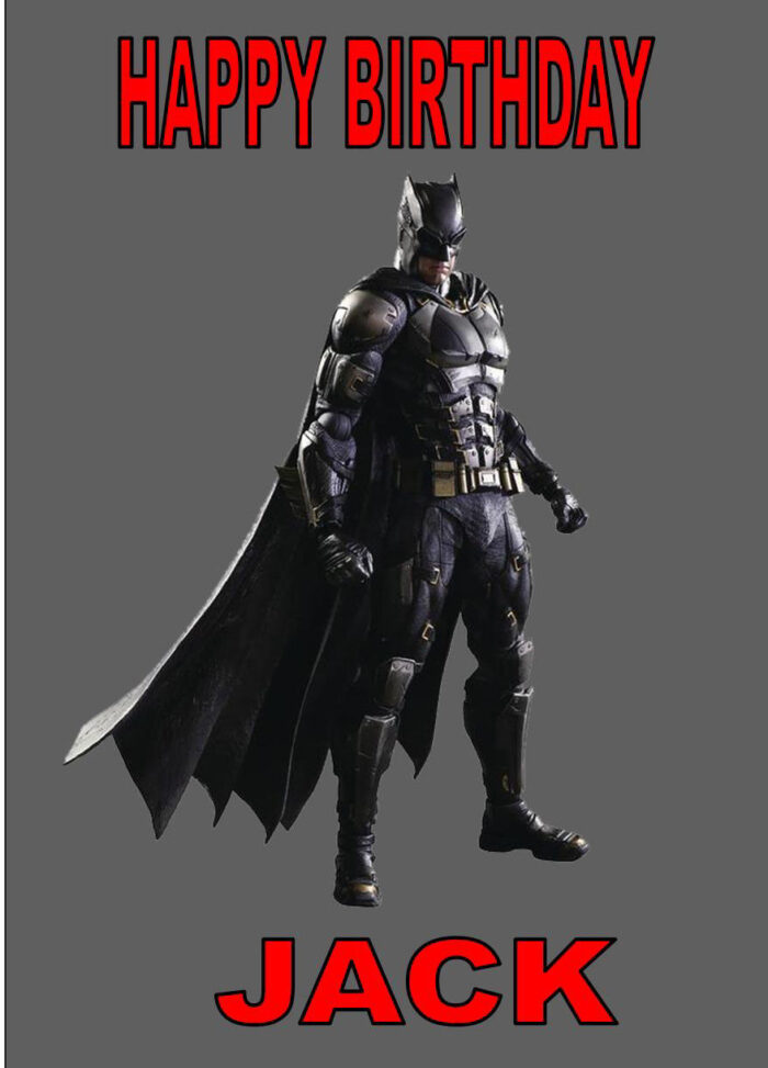 Batman Birthday card d1