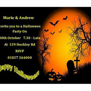 Personalised Party Invites
