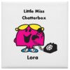 Personalised-Miss-Chatterbox-Coaster-Novelty-Gift-B0745GR7XH