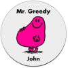 Personalised-Mr-Greedy-Coaster-Novelty-Gift-B073YH9PJQ